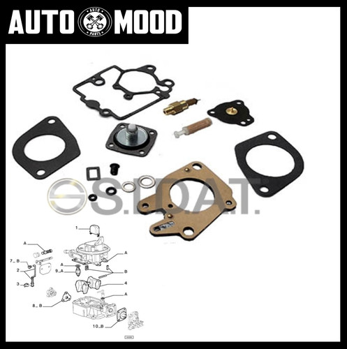 Kit riparazione carburatore - kit,