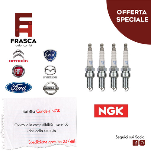 Candele fiat panda 141 750 - 141,